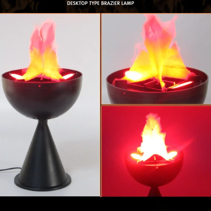 3D Fake Flame Lamp Simulation  – Lighting Decor For House recenzja i cena