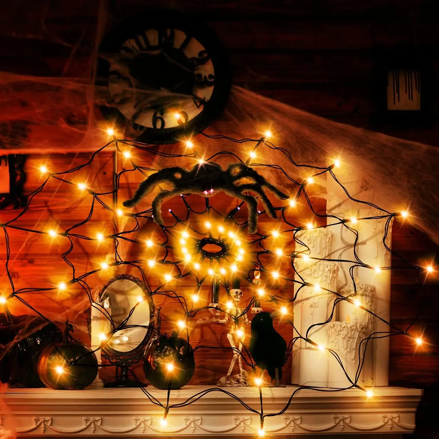 Halloween LED String Light Spi – Lighting Decor For House recenzja i cena