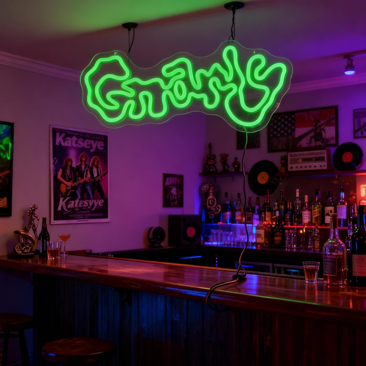 Gnarly Neon Sign Art Wall Ligh – Lighting Decor In Room recenzja i cena