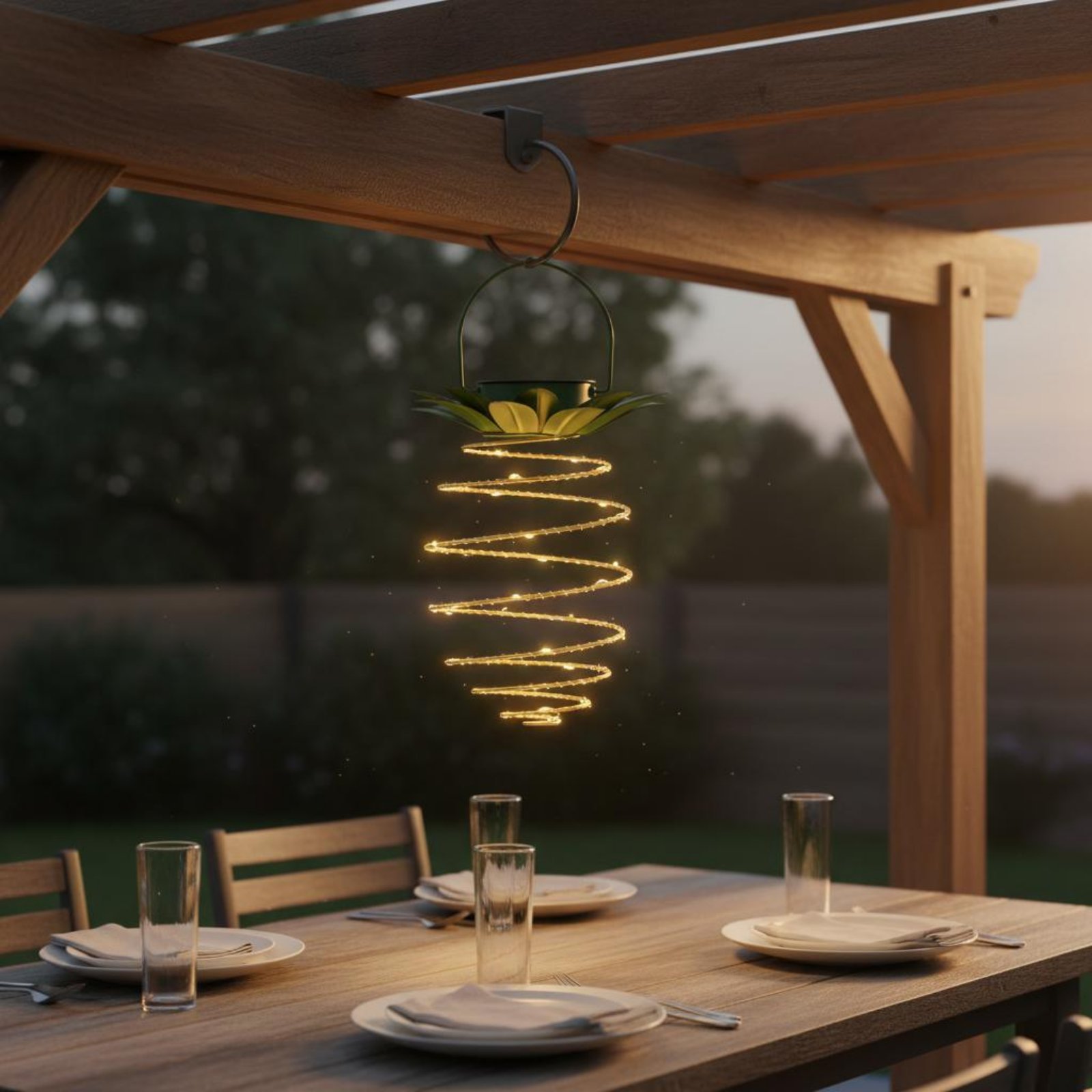 2 Pieces Solar Pineapple Lamp  – Lighting Decoration Outdoor recenzja i cena