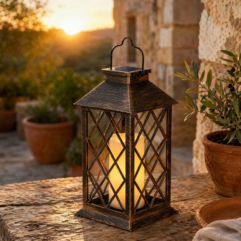 Retro Solar Lantern, Outdoor S – Lighting Decoration Outdoor recenzja i cena