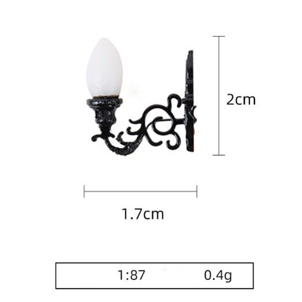New 1.7*2cm Dollhouse Wall Lam – Lighting Metal Wall Decor recenzja i cena