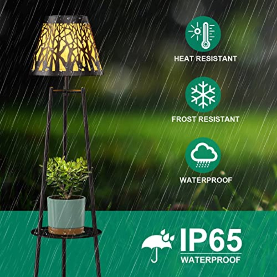 2 Pack Outdoor Solar Floor Lam – Lighting Decoration Outdoor recenzja i cena