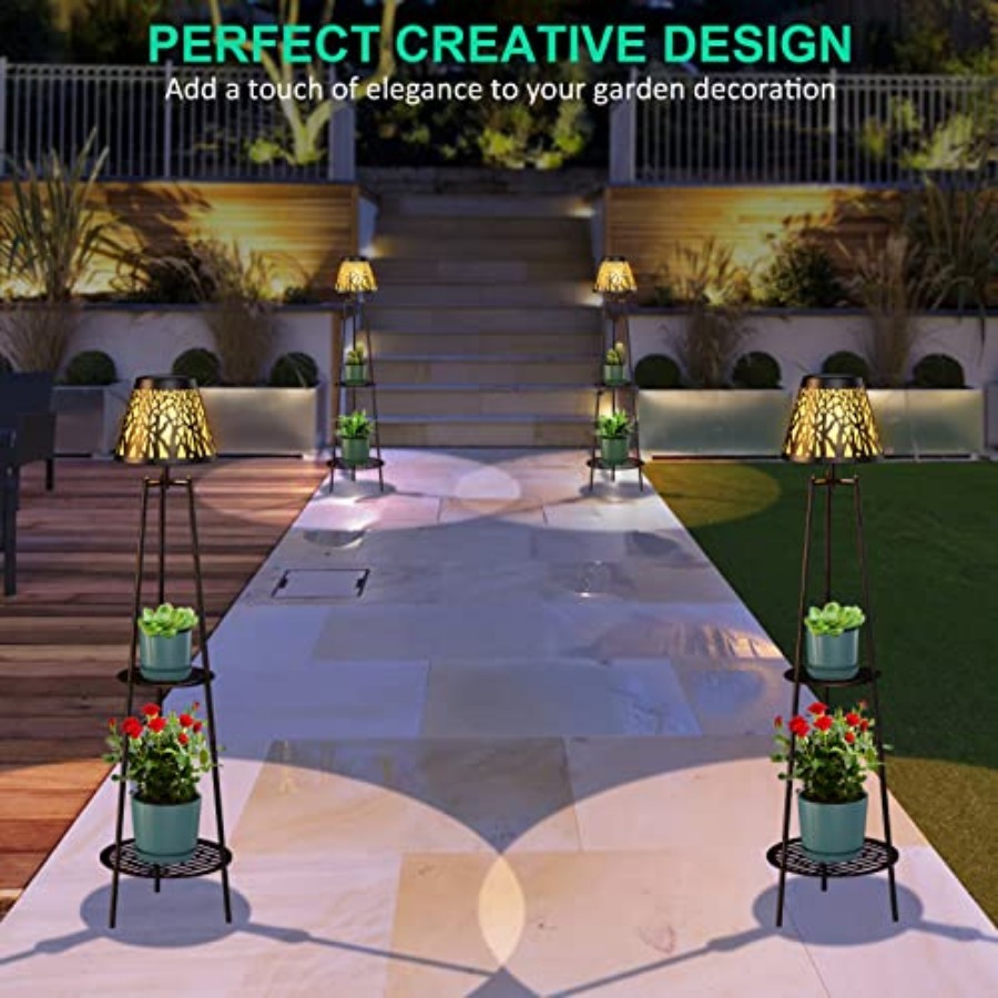 2 Pack Outdoor Solar Floor Lam – Lighting Decoration Outdoor recenzja i cena