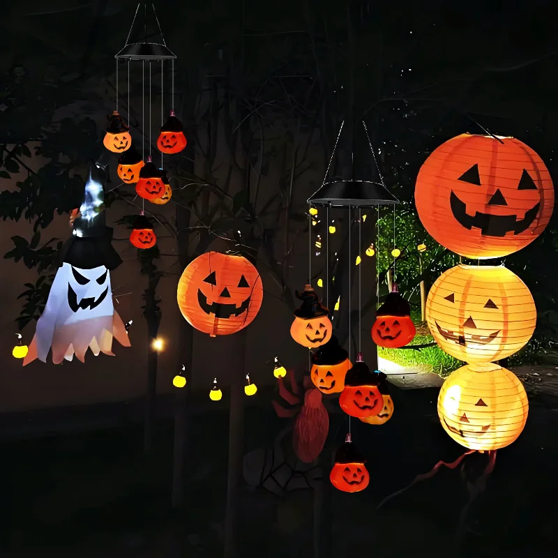 Halloween Solar Skull Ghost St – Lighting Decor For House recenzja i cena