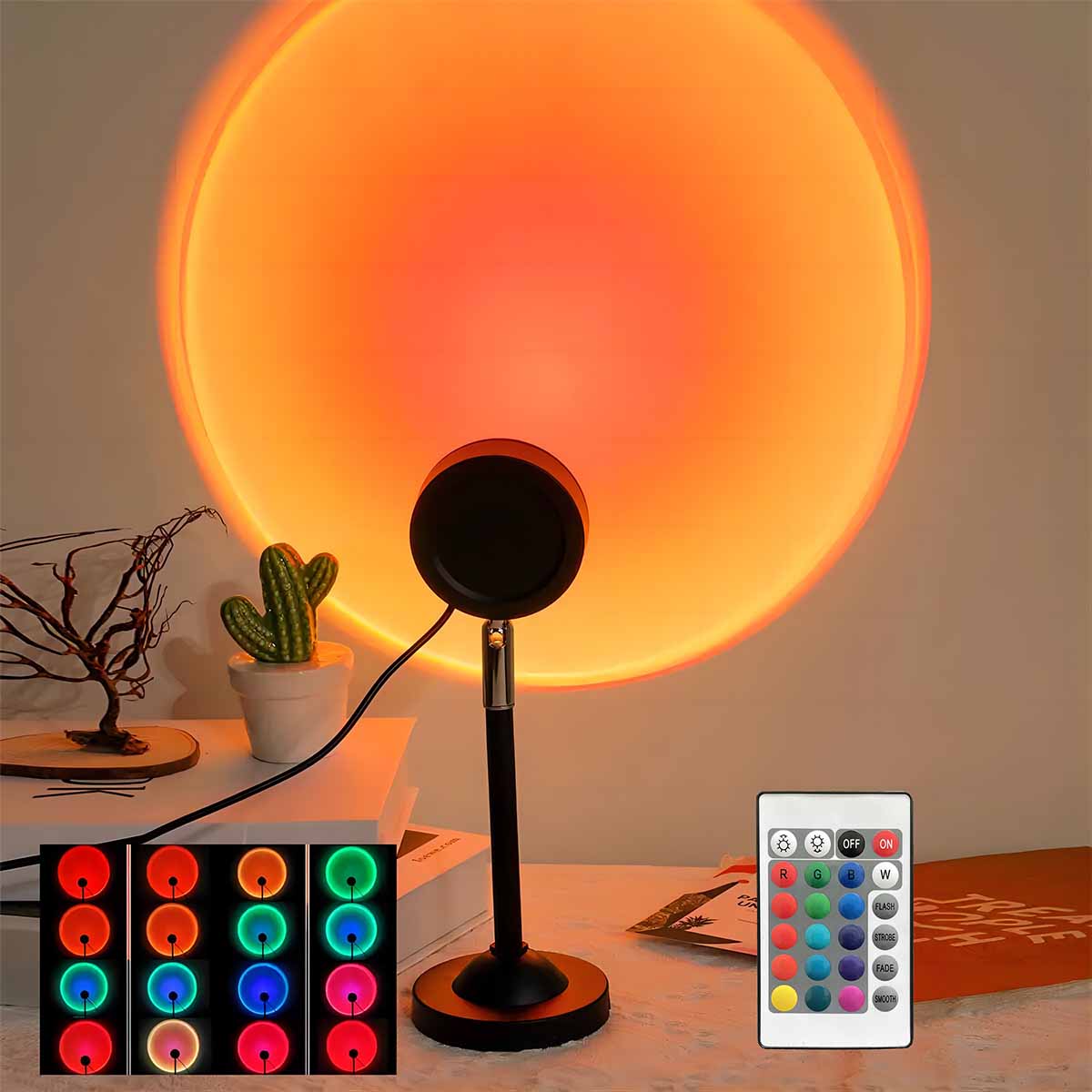 Sunset projection light remote – Sunset Lamp Projection recenzja i cena