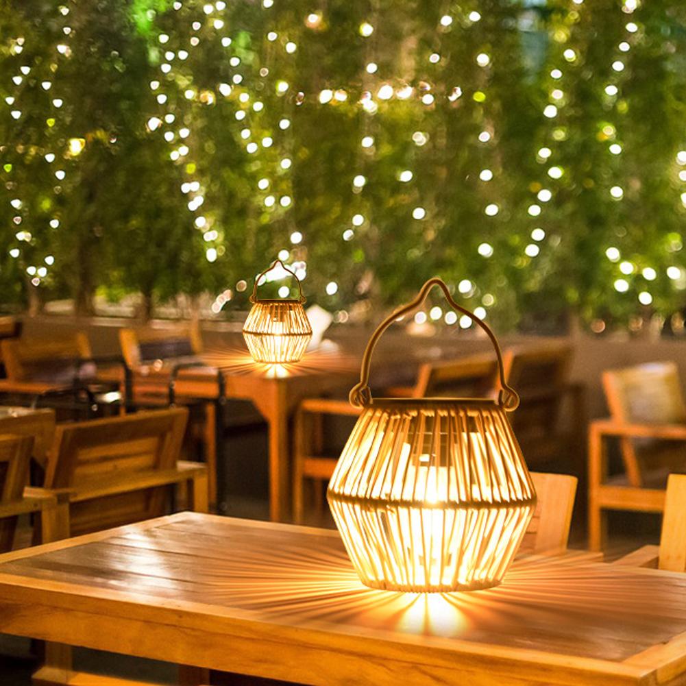 IP65 Waterproof Solar Rattan L – Lighting Decoration Outdoor recenzja i cena