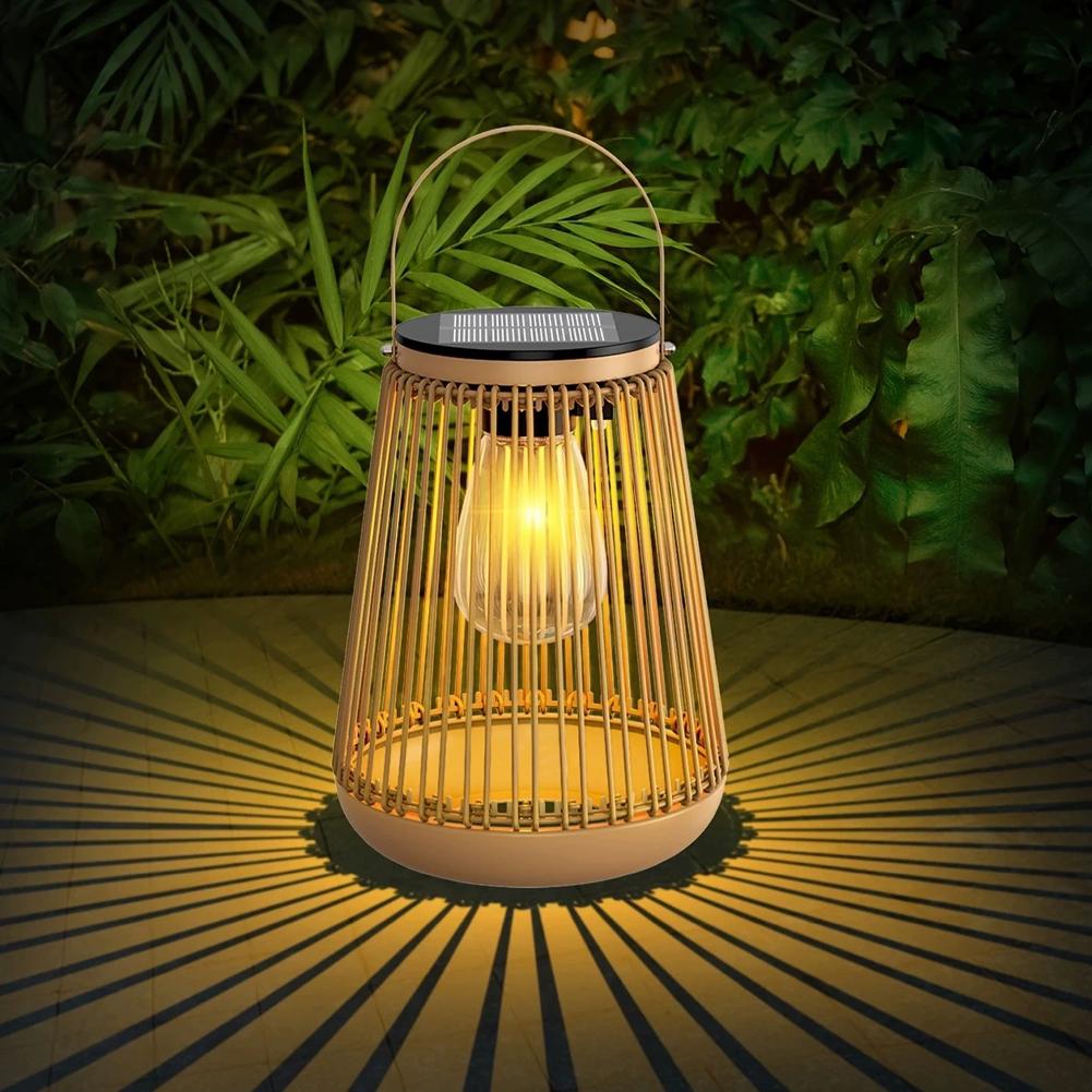 IP65 Waterproof Solar Rattan L – Lighting Decoration Outdoor recenzja i cena
