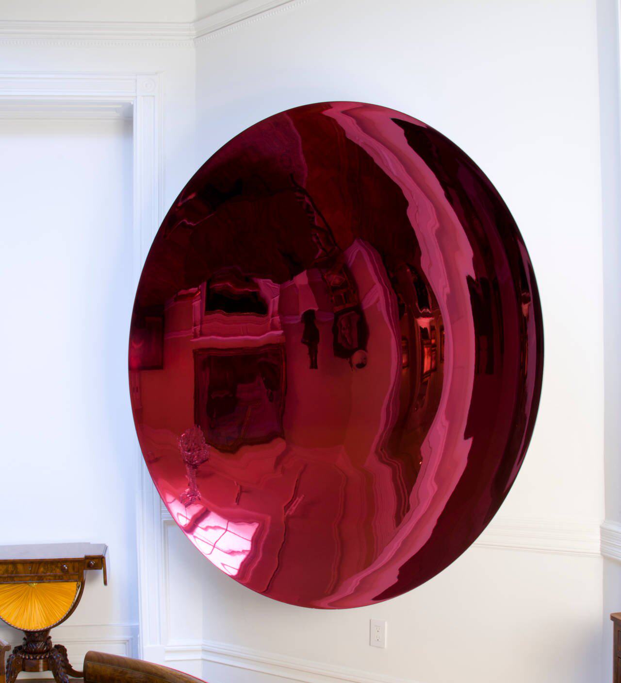 Stainless steel circular paint – Lighting Metal Wall Decor recenzja i cena