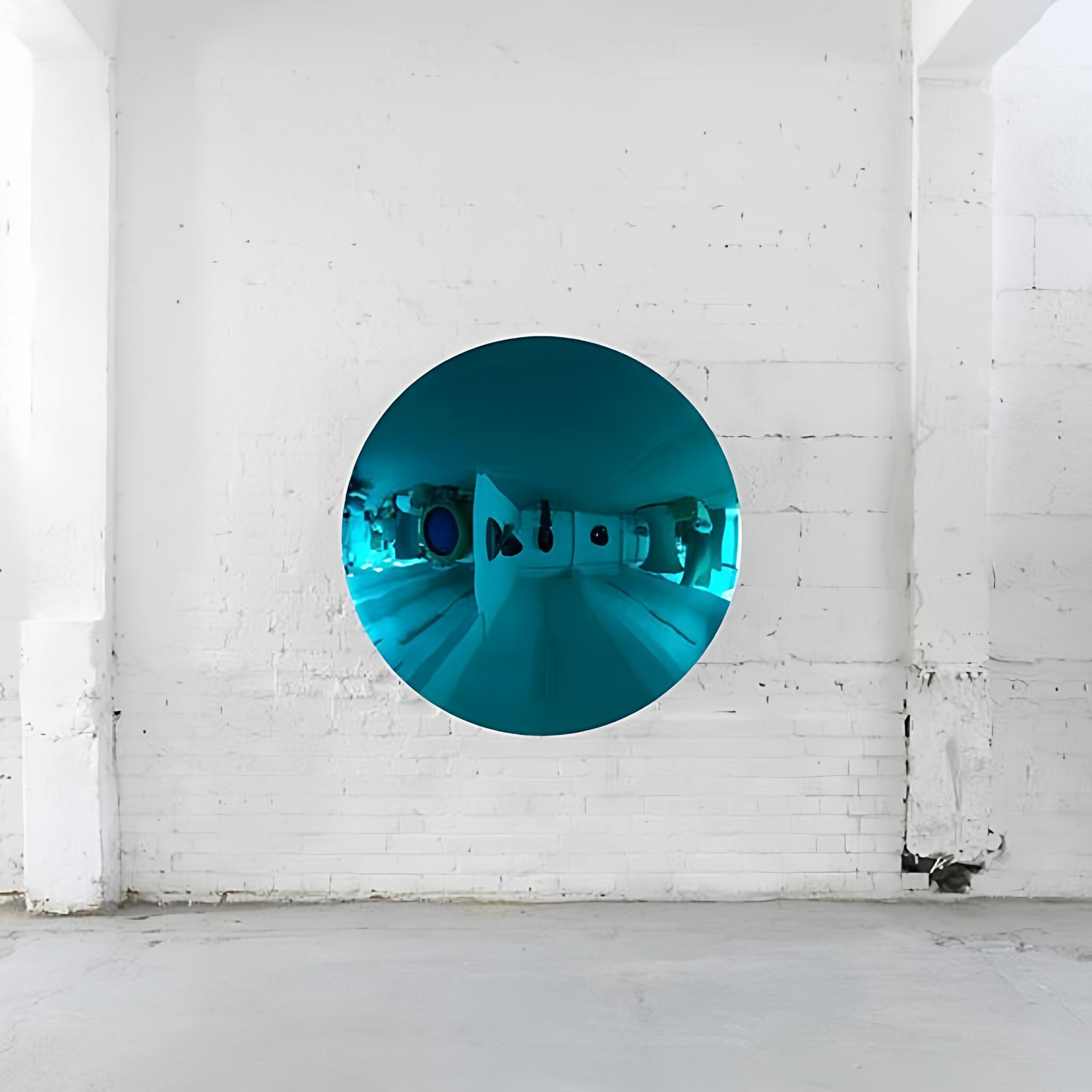 Stainless steel circular paint – Lighting Metal Wall Decor recenzja i cena