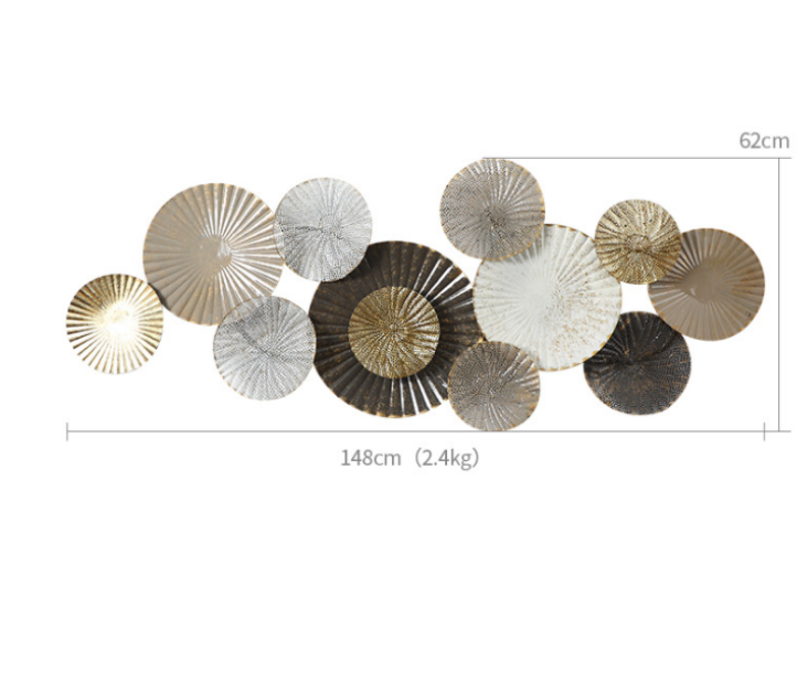 -148x62cm dropshipping product – Lighting Metal Wall Decor recenzja i cena