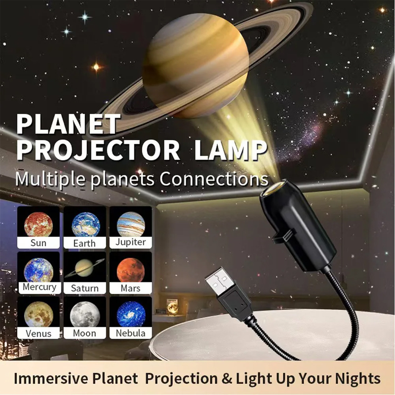 USB Ceiling Moon Earth Project – Sunset Lamp Projection recenzja i cena