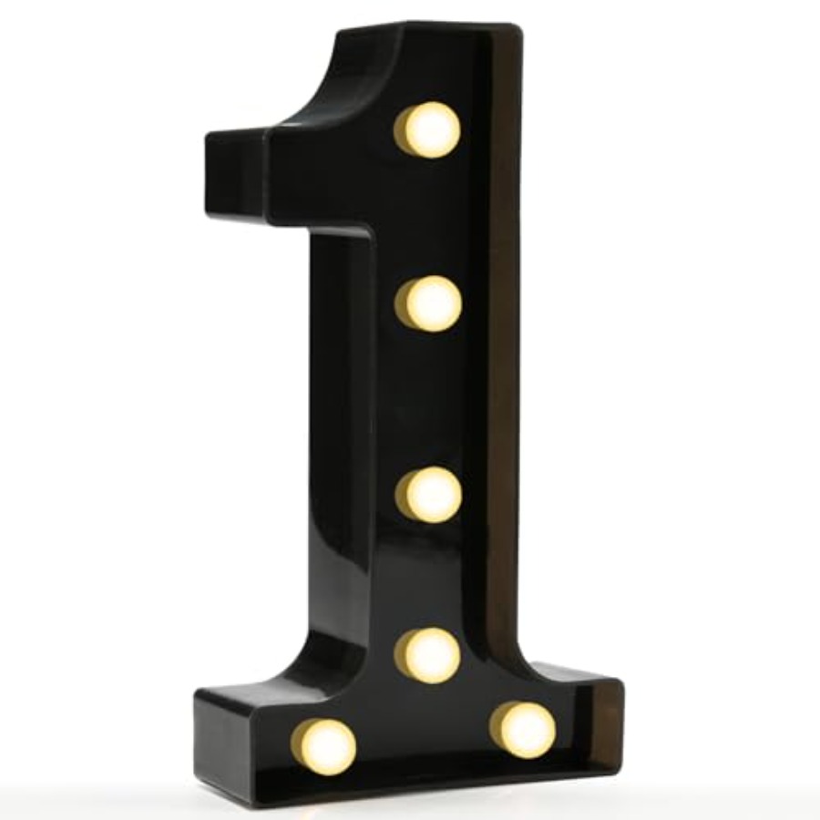 Decorative Led Light Up Number – Light Up Letters Marquee recenzja i cena
