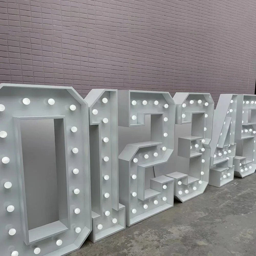 Factory Customized Size Logo 4 – Light Up Letters Marquee recenzja i cena