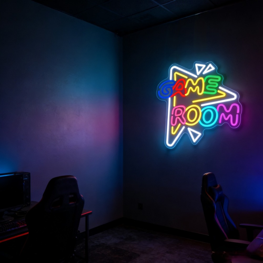 GAME ROOM LED Neon Sign Dimmab – Outdoor Lighting Decor Ideas recenzja i cena