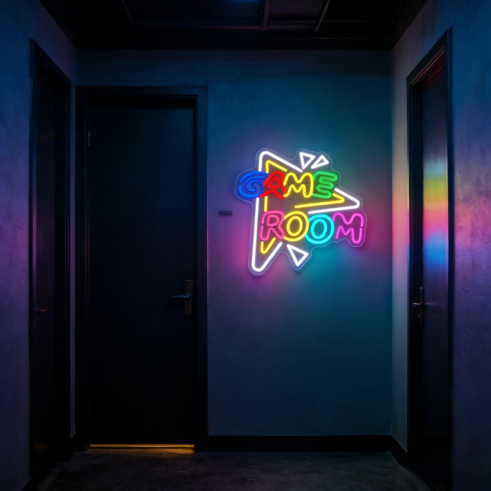 GAME ROOM LED Neon Sign Dimmab – Outdoor Lighting Decor Ideas recenzja i cena