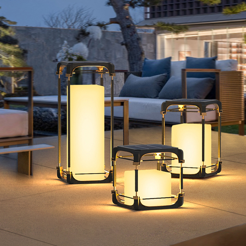 Luminous floor lamp courtyard  – Lighting Decoration Outdoor recenzja i cena