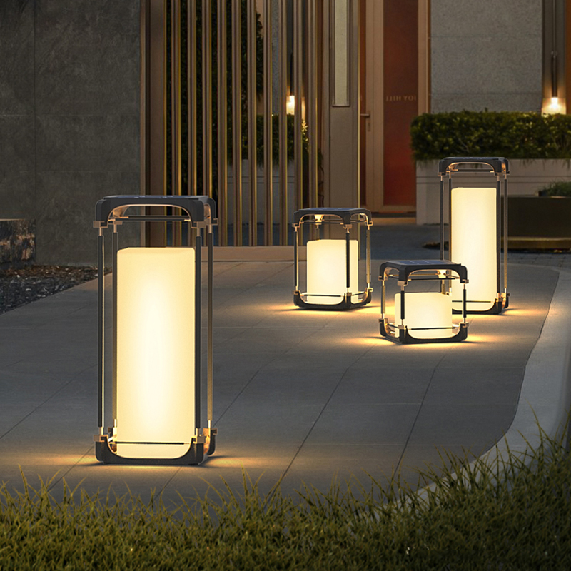 Luminous floor lamp courtyard  – Lighting Decoration Outdoor recenzja i cena