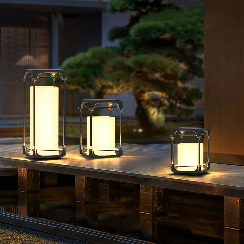 Luminous floor lamp courtyard  – Lighting Decoration Outdoor recenzja i cena