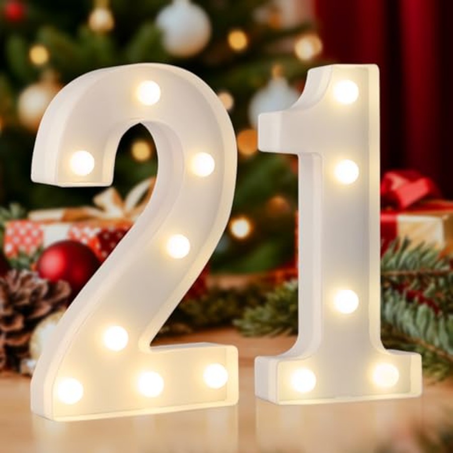 21 LED Marquee Number, 21st Bi – Light Up Letters Marquee recenzja i cena