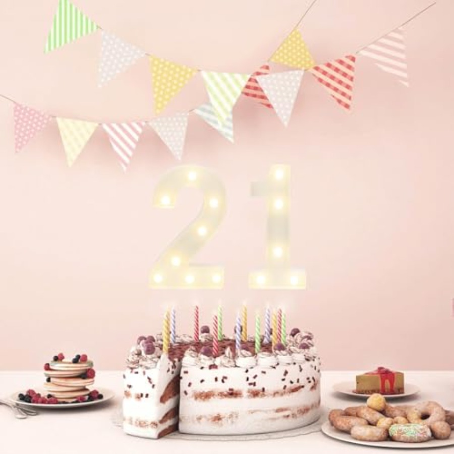 21 LED Marquee Number, 21st Bi – Light Up Letters Marquee recenzja i cena