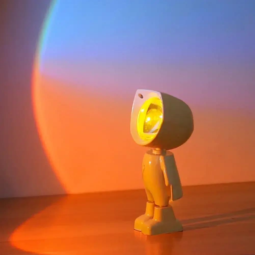 Rechargeable Astronaut Robot T – Sunset Lamp Projection recenzja i cena
