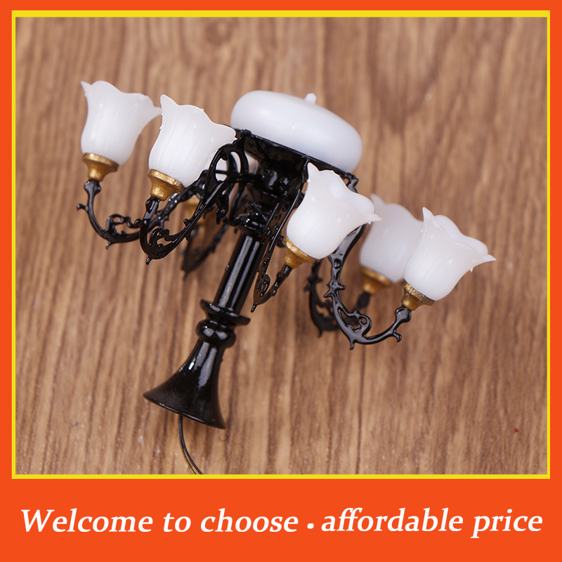 **1PC Mini Dollhouse Ceiling L – Lighting Metal Wall Decor recenzja i cena