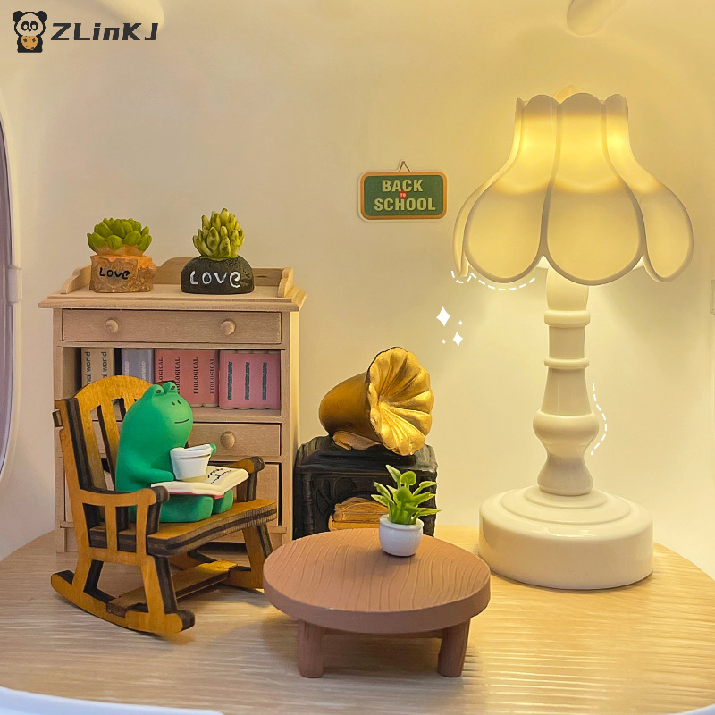 ▶1PCS Miniature Flower Bud Tab – Lighting Decor For House recenzja i cena