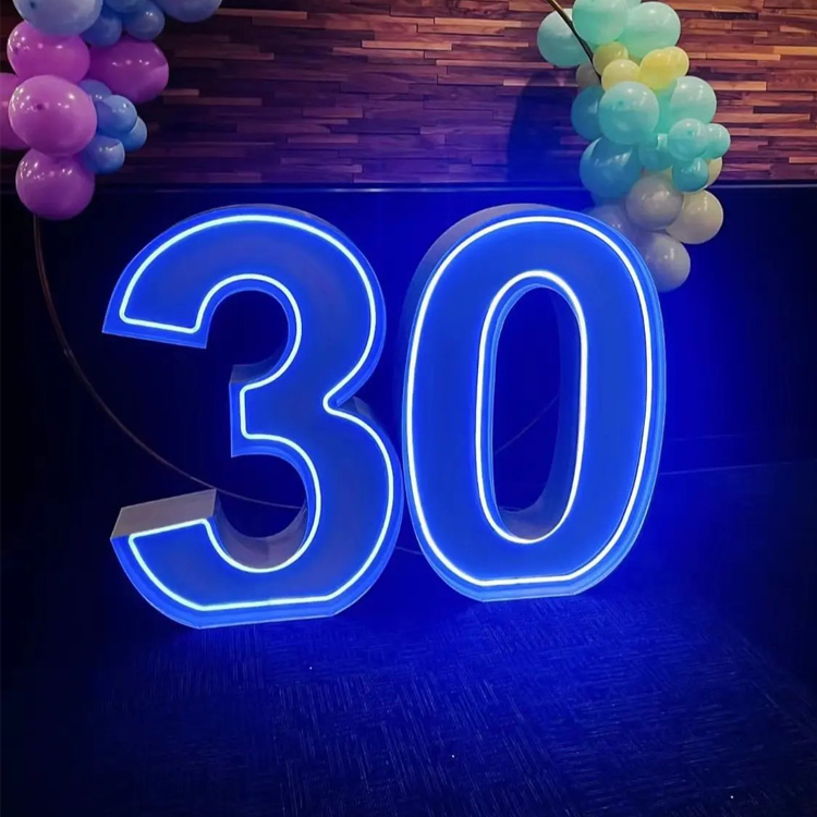 Light Emitting Diode RGB Neon  – Light Up Letters Marquee recenzja i cena
