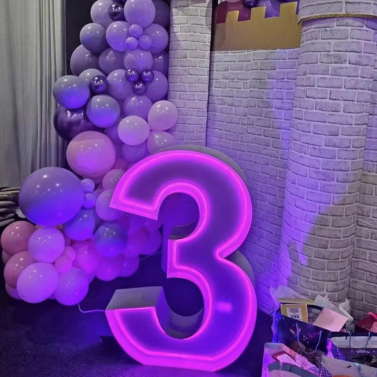 Light Emitting Diode RGB Neon  – Light Up Letters Marquee recenzja i cena