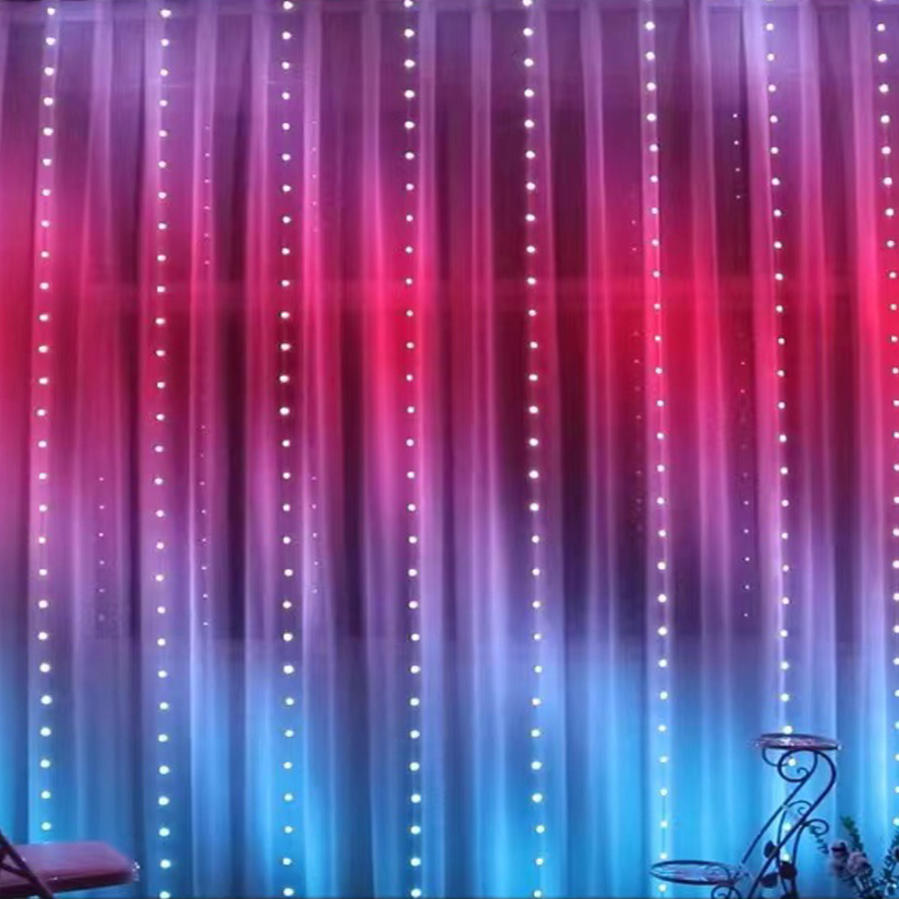 3M RGB Smart LED Curtain Light – Lighting Decoration Outdoor recenzja i cena
