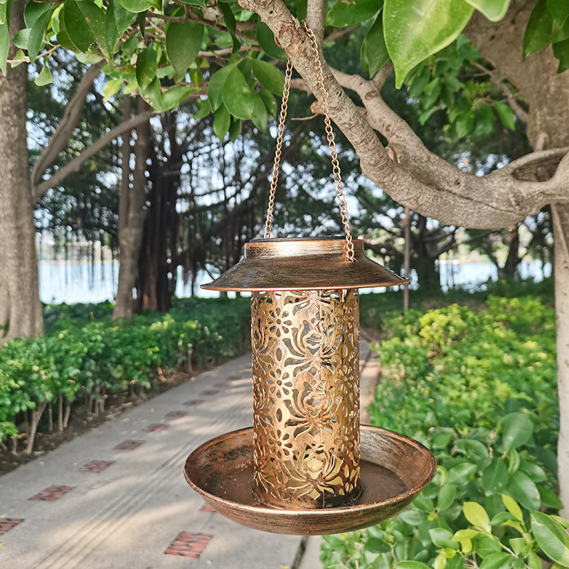 Hanging Bird House Metal Outdo – Outdoor Lighting Decor Ideas recenzja i cena