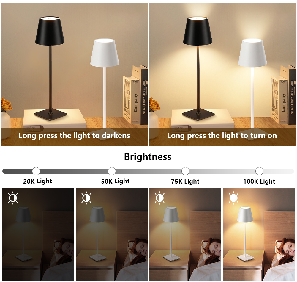 LED Rechargeable Desk Light Wi – Lighting Decor In Room recenzja i cena