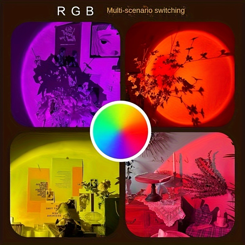 16 color nightlight Sunset lam – Sunset Lamp Projection recenzja i cena