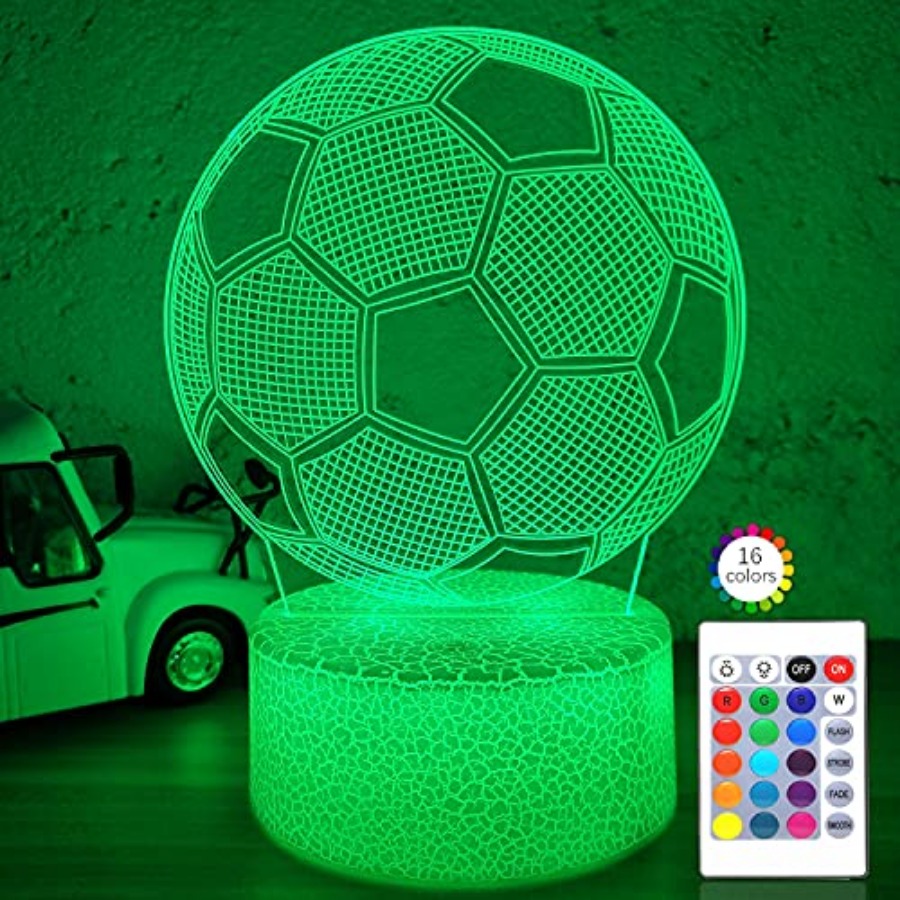 Soccer Gifts Night Light for,3 – Decor Lighting & Decor Fires recenzja i cena