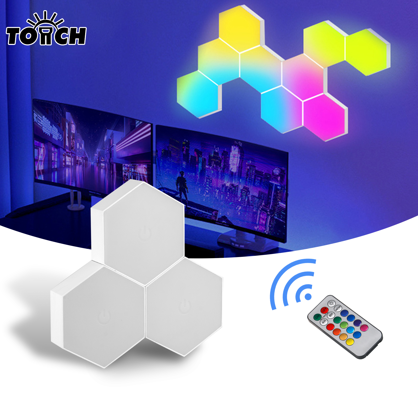Remote control geometric hexag – Lighting Decor In Room recenzja i cena