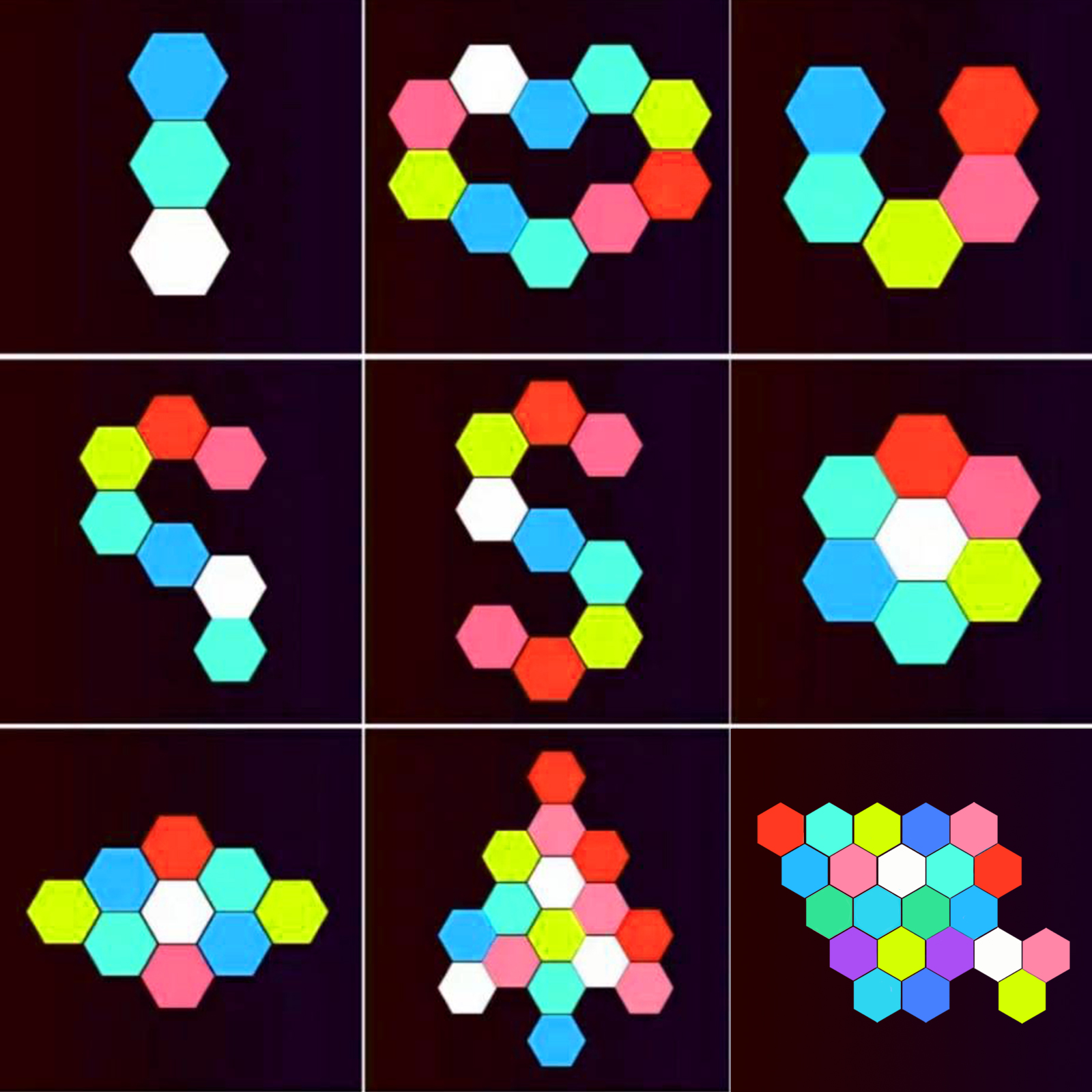 Remote control geometric hexag – Lighting Decor In Room recenzja i cena