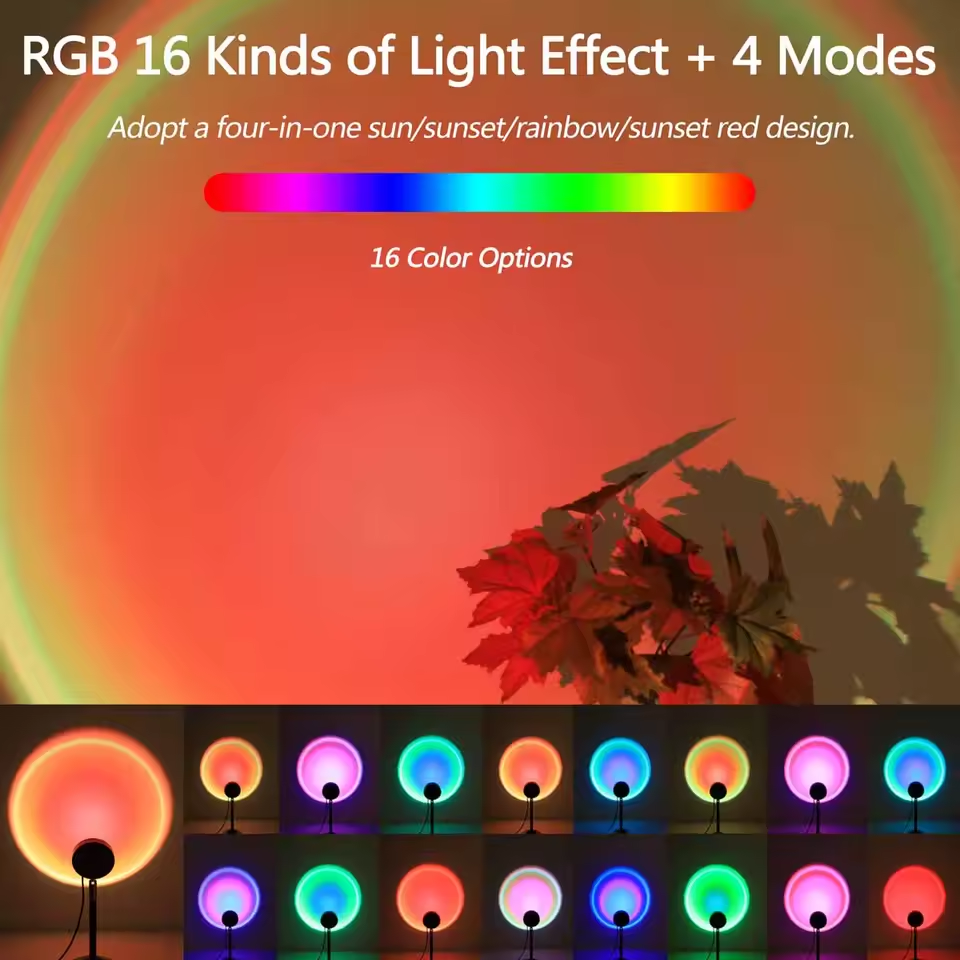 1PC Sunset Light Projection Li – Sunset Lamp Projection recenzja i cena